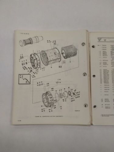 General Electric J47-ST-25/25A/J47-23/25/25A/27 Turbojet Engine Illust. Parts, US $49.95, image 13