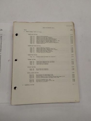 General Electric J47-ST-25/25A/J47-23/25/25A/27 Turbojet Engine Illust. Parts, US $49.95, image 19