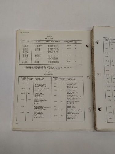 General Electric J47-ST-25/25A/J47-23/25/25A/27 Turbojet Engine Illust. Parts, US $49.95, image 21