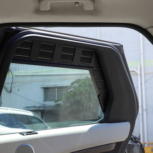 Black Alloy Rear Window Ventilator Louvre Trim Für Land Rover Discovery 5 2017+, US $, image 5