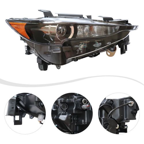 For 2017-2021 Mazda CX-5 Headlights Headlamps Halogen W/LED Left Right Pair Set, US $317.07, image 8