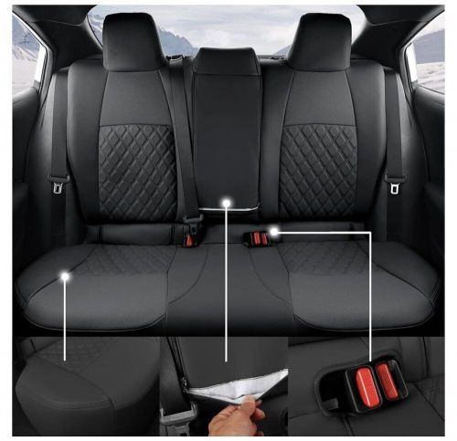 GIANT PANDA Customized Car Seat Covers Fit for Toyota Corolla 2020-24 LE, S, XLE, US $100.00, image 2