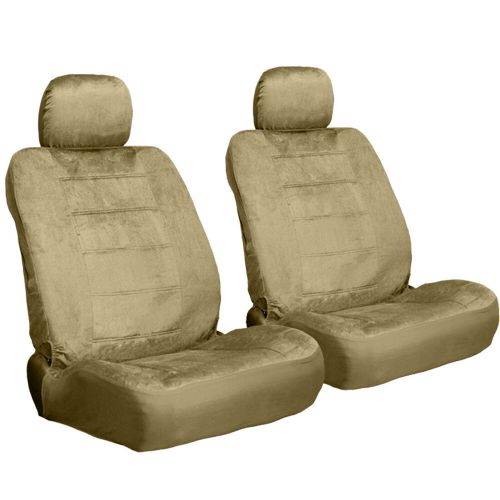For Audi Semi Custom Beige Velour Seat Steering Wheel Covers Full Set New, US $44.99, image 7