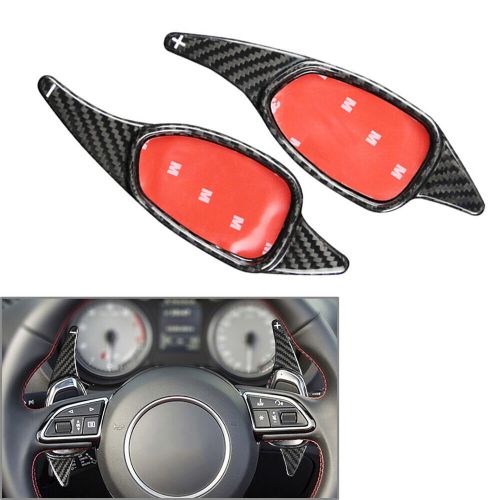 Carbon Fiber Steering Wheel Shift Paddle Fit Audi A5 S3 S4 S5 S6 SQ5 RS3 RS4 RS5, US $65.18, image 8