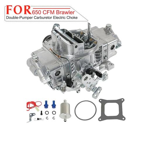 4 Barrel 650 CFM Double-Pumper Carburetor Electric Choke E-Choke BR-67255 US, US $316.99, image 11