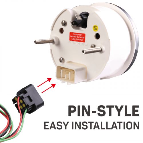 RACETECH Vintage Electrical GPS 6 Gauge Set Black Dial 4 Color 0-90 Ohm Classic, US $305.99, image 9