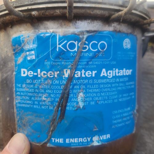 Kasco De-Icer Deicer 3400D 3/4 HP w/25' Cord 120V Marine Water Agitator, US $524.99, image 3