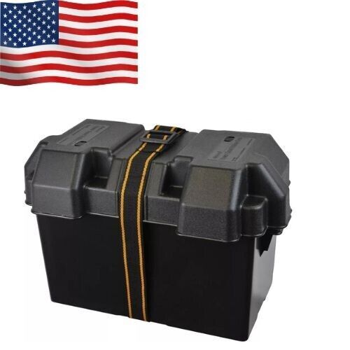 Heavy Duty Acid-Resistant Battery Box Group 27 for Car, Marine, RV & Boat, US $16.94, image 2