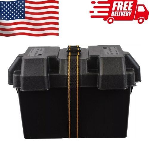 Heavy Duty Acid-Resistant Battery Box Group 27 for Car, Marine, RV & Boat, US $16.94, image 3