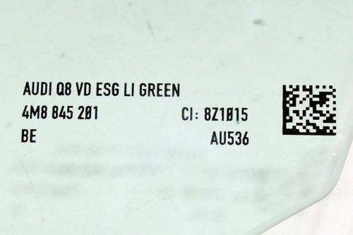 AUDI Q8 FRONT LEFT DRIVER SIDE DOOR WINDOW GLASS OEM 2019 - 2023, US $419.99, image 5