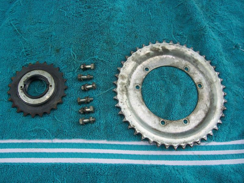 Puch moped rear wheel sprockets 