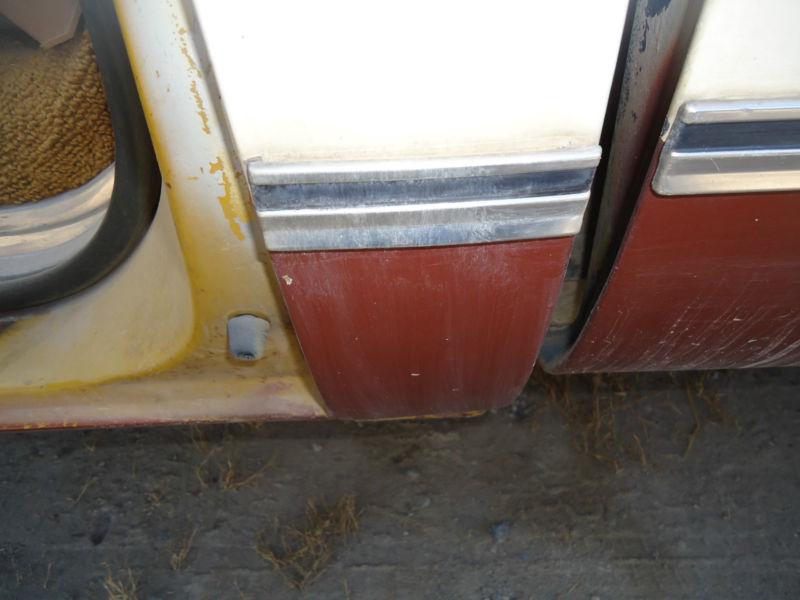 Driver or passenger lower body moulding 74 chevy cheyenne 20 camper special oem