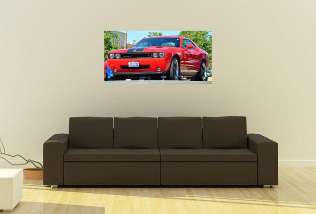 Dodge SRT8 Hemi Challenger HD Poster Muscle Car Print Multiple sizes available, US $14.99, image 2