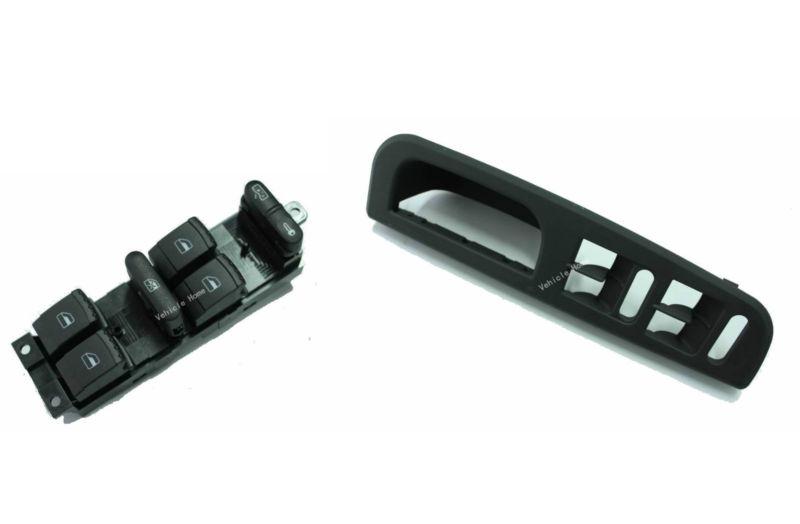 Sell Black Master Window Switch Control Panel Trim Bezel FOR VW PASSAT