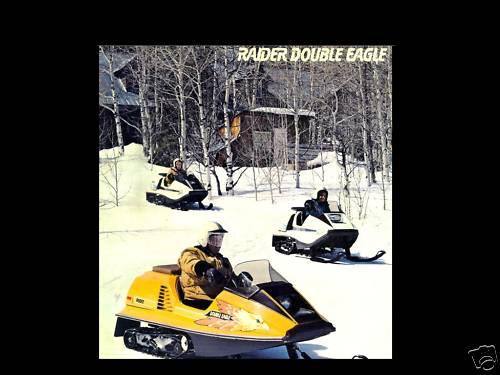 Raider  hawk & double eagle snowmobile parts manuals