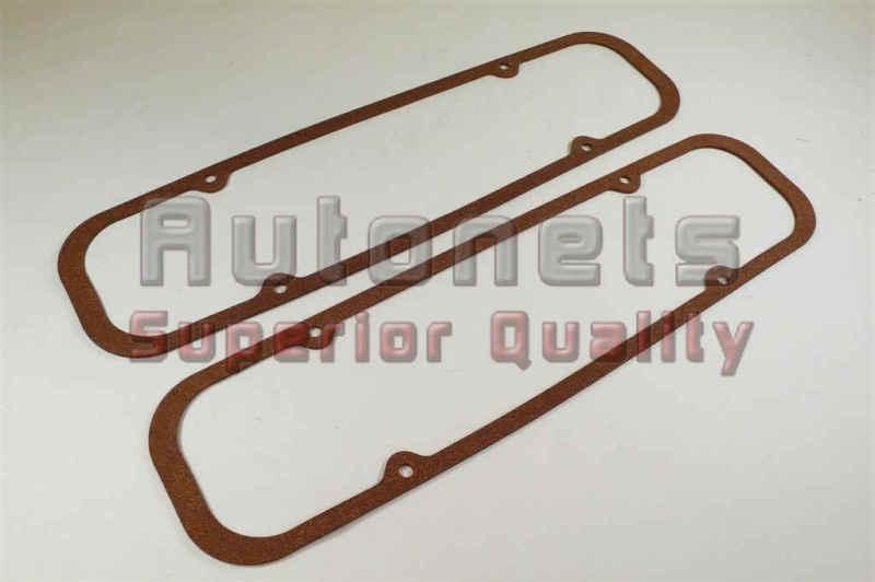 Pontiac valve cover gaskets 326-350-455 cork without steel core pair 3/16" thick