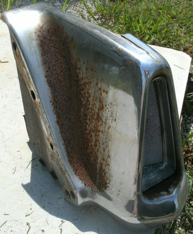 1970 70 Cadillac Deville Lower Chrome Tail Light Quarter Panel Extension OEM , US $69.99, image 3