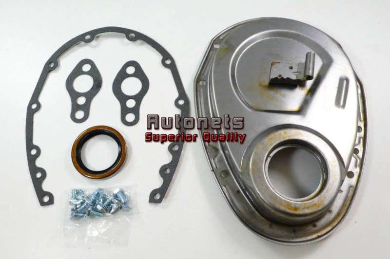 Sell Timing Chain Cover SBC Chevy Small Block 283400 Raw Steel Cover Tab Welded in Long Beach