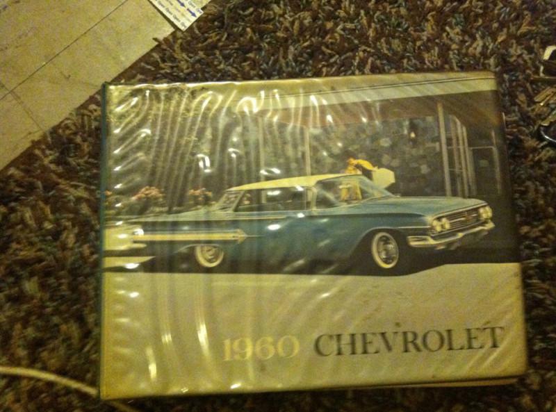 1960 chevrolet dealer book