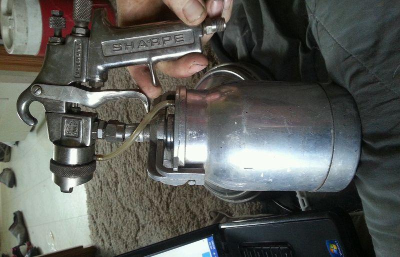 Sharpe paint gun