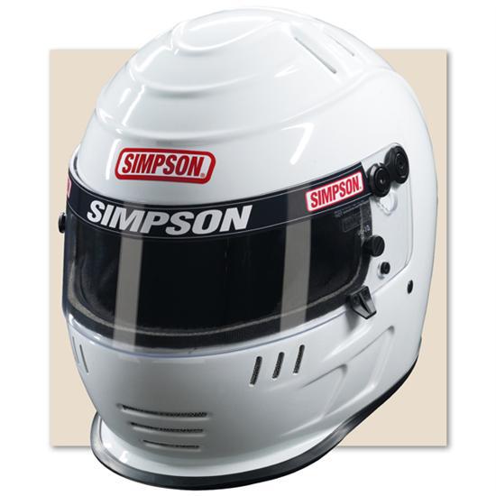 New simpson shark racing helmet sa10/snell 2010, flat black 7-5/8