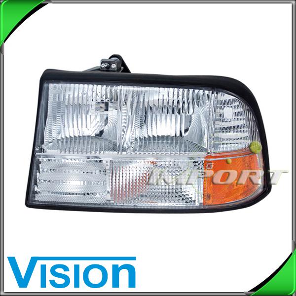 Driver side left l/h headlight lamp assembly replacement 1998-2004 gmc sonoma