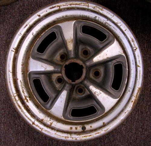 Set 5 Vintage Ralley II Rims 14x7 Pontiac Lemans GTO Mopar, US $249.99, image 11