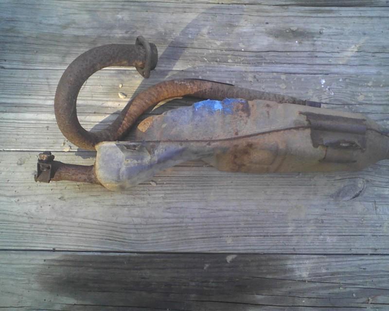 1985 yfm 200 n complete exhaust 