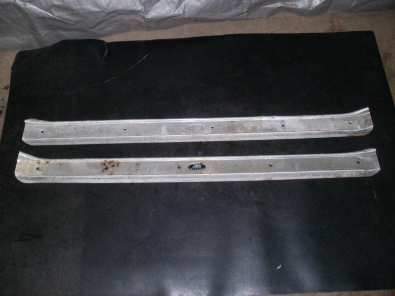 Stock 1965 1966 pontiac ventura cadillac gm chevy olds interior door sill plates