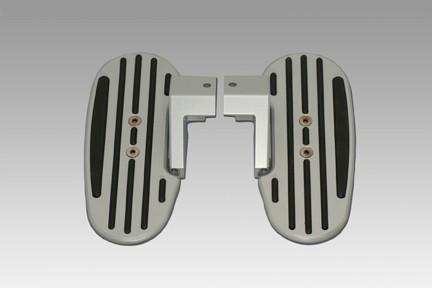 Bmw k1200lt motorcycle driver sportboard floorboard 1 3/4" lower   k12lt