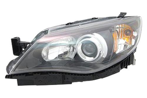 Replace su2502125 - 2008 subaru impreza front lh headlight assembly halogen