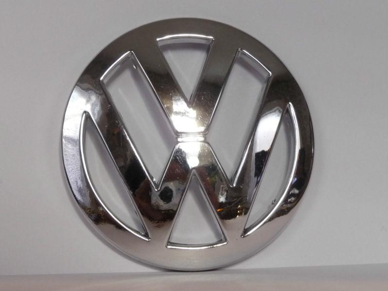 Vw volkswagen chrome emblem badge sticker rear 10.4 cm trunk bora jetta mkv mk5 