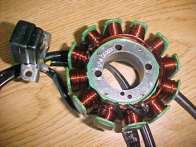 Hi bird atv 200 four wheeler engine stator plate.as shown