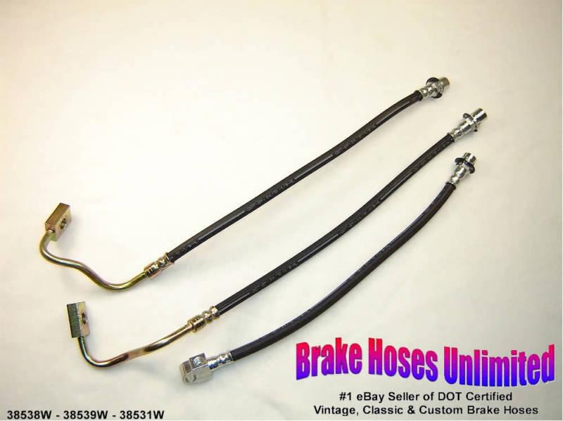 Brake hose set scout ii 1978 1979 1980