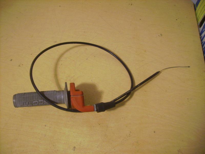1986 yfm200 yamaha yfm 200 moto 4 twist throttle & cable free shipping