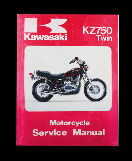 1979-83 kawasaki kz750 ltd csr kz 750 twin g1 m1 s1/s2 k1 y1/y2 repair manual