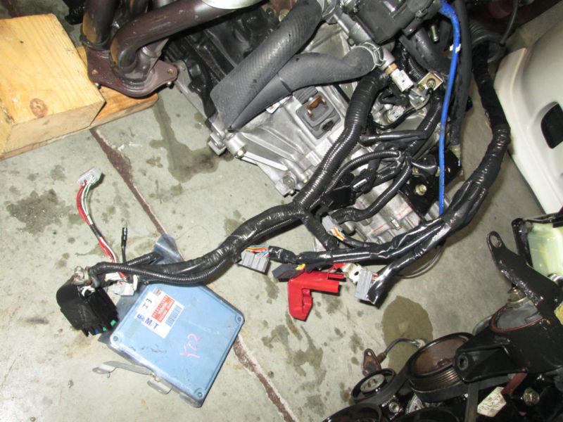 Toyota Corolla Levin 4A-GE 4AGE 20 Valve Silver Top JDM Engine Trans Wiring ECU, US $974.99, image 9