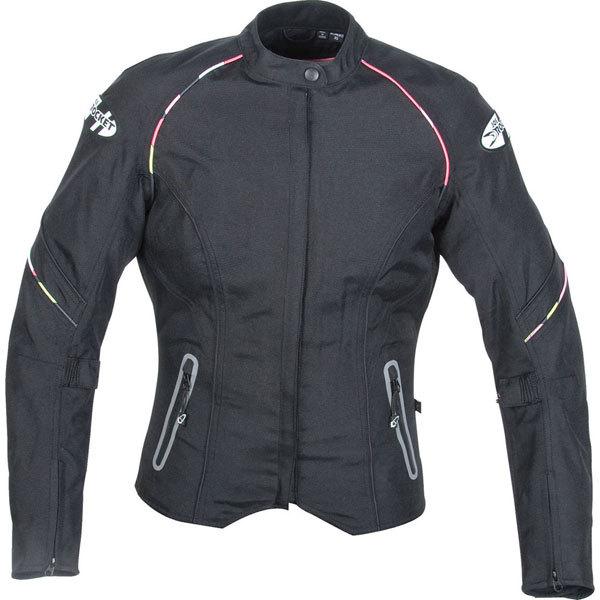Black s joe rocket luna 2.0 textile women's jacket