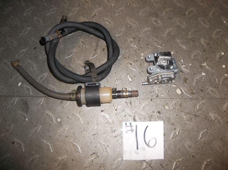 #16 2005 kawasaki kfx 700 kfx700 fuel line and petcock  *