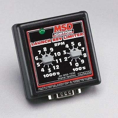 Msd ignition 7551 manual launch controllers 100 rpm increments -  msd7551