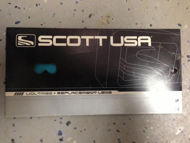 Scott USA Voltage R Single Amp Blue Lexan Replacement Lens, US $3.99, image 2