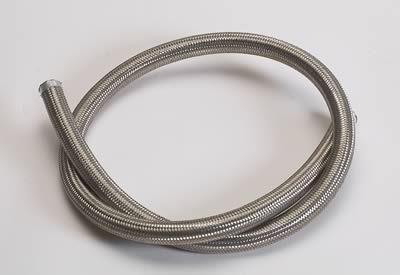 Mr. gasket s4 hose end push-on straight -4 an hose to female -4 an black/gray ea