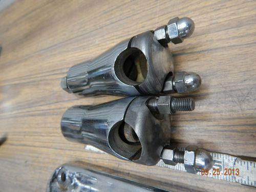 stock harley panhead risers w top cover duo hydra glide 49-72 fl oe factory vint, US $129.99, image 3