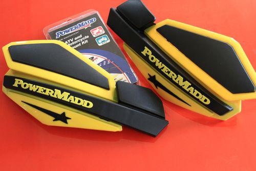 Powermadd handguards ltz 400 ltr 450 400ex yfz 450r hand guards power mad atv 