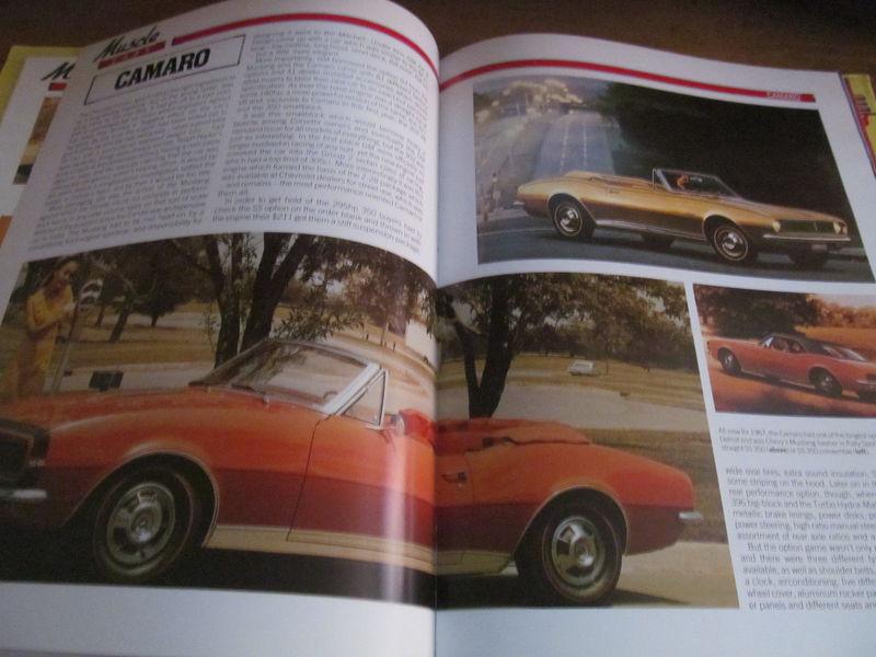 Muscle cars book by richard nicoles covering pontiac chevrolet ford 112 page 