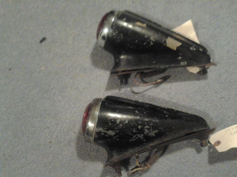 1939 Cadillac Tail lights 61 60 39 convertible coupe GM original parts, US $230.00, image 4