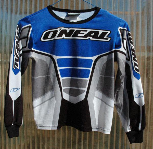 O'neal motocross racing jersey kids youth sz. small blue