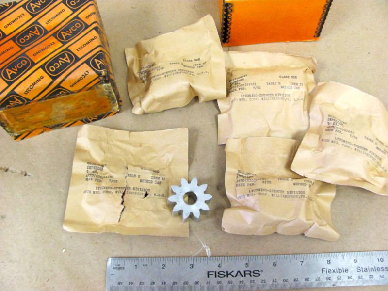 Lycoming aircraft engine oil pump impellers -box of 5ea new