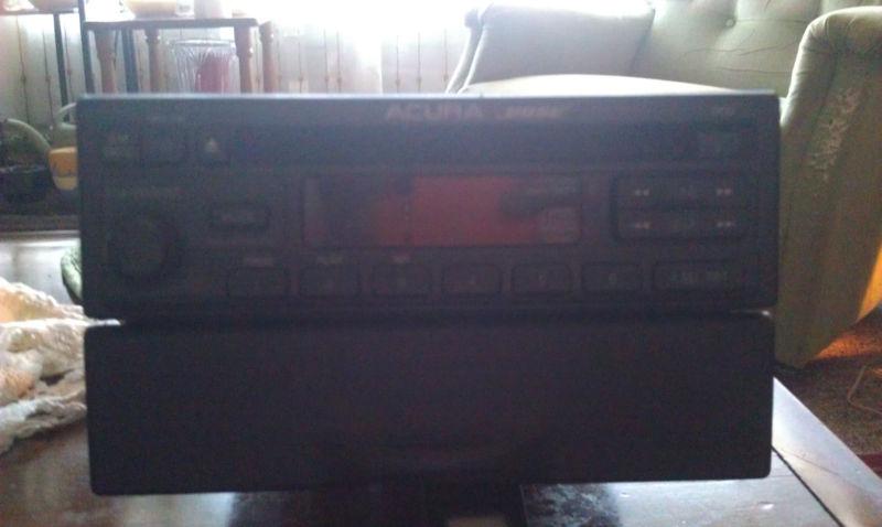 97-01 acura cl bose radio cd player & theft code oem