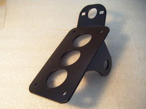 Left side mount license plate tail light bracket 25mm hole